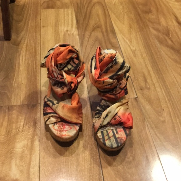 Wedge sandals - Picture 2 of 7